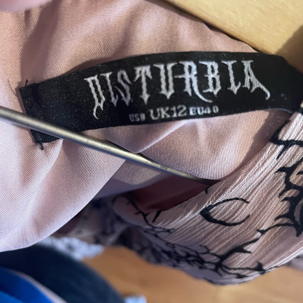 NWT Disturbia Rosethorn Corset Midi Dress US Size 8 - Picture 8 of 10